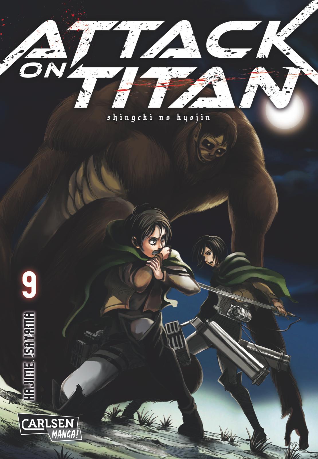 Vorderes Coverbild Attack on Titan 09