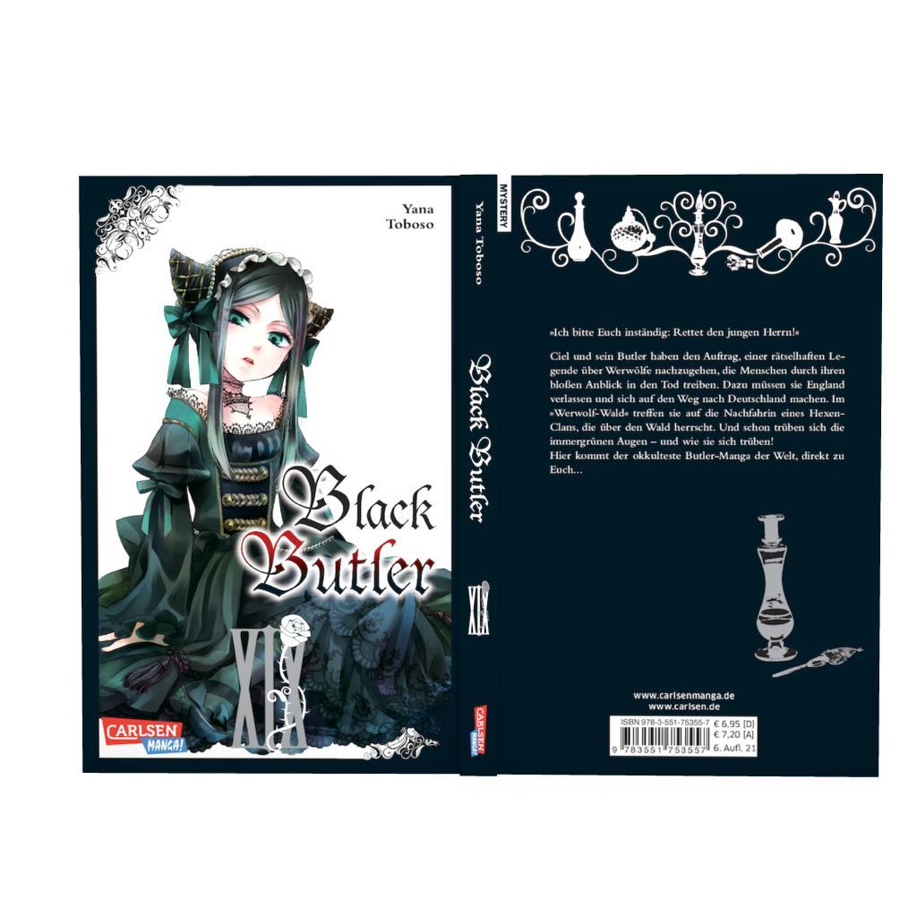 Beispielinhalt (Bild) Black Butler 19