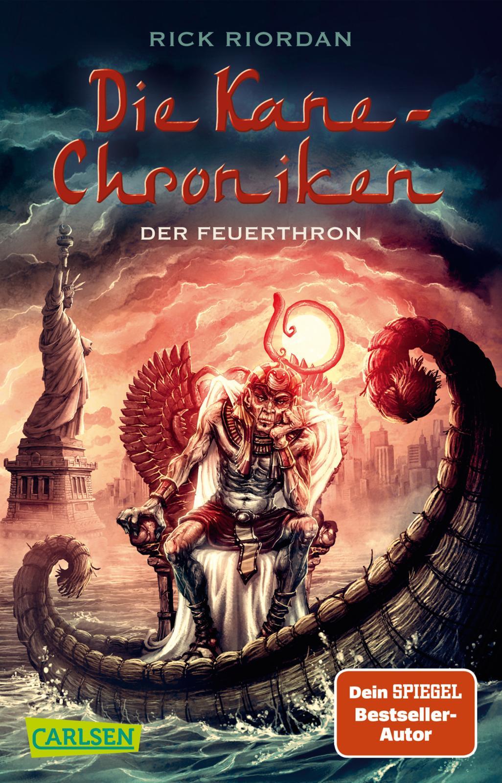 Vorderes Coverbild Die Kane-Chroniken 02: Der Feuerthron