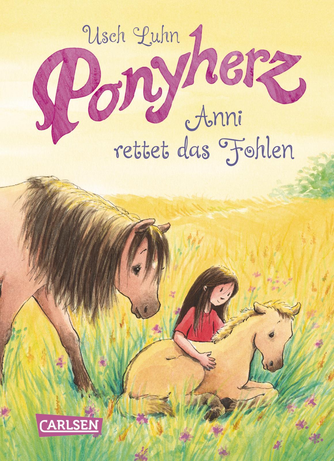 Vorderes Coverbild Ponyherz 05: Anni rettet das Fohlen