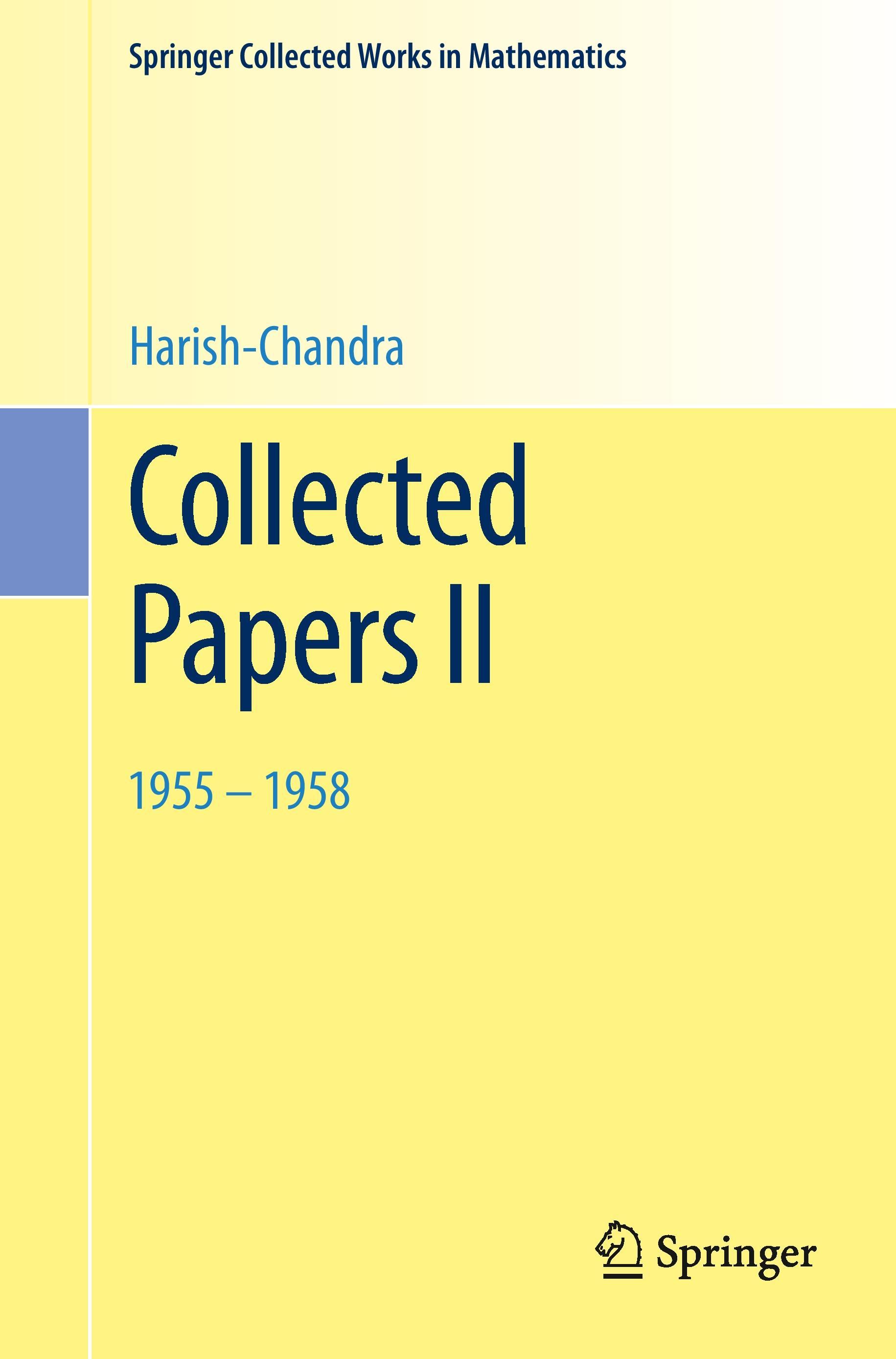 Vorderes Coverbild Collected Papers II