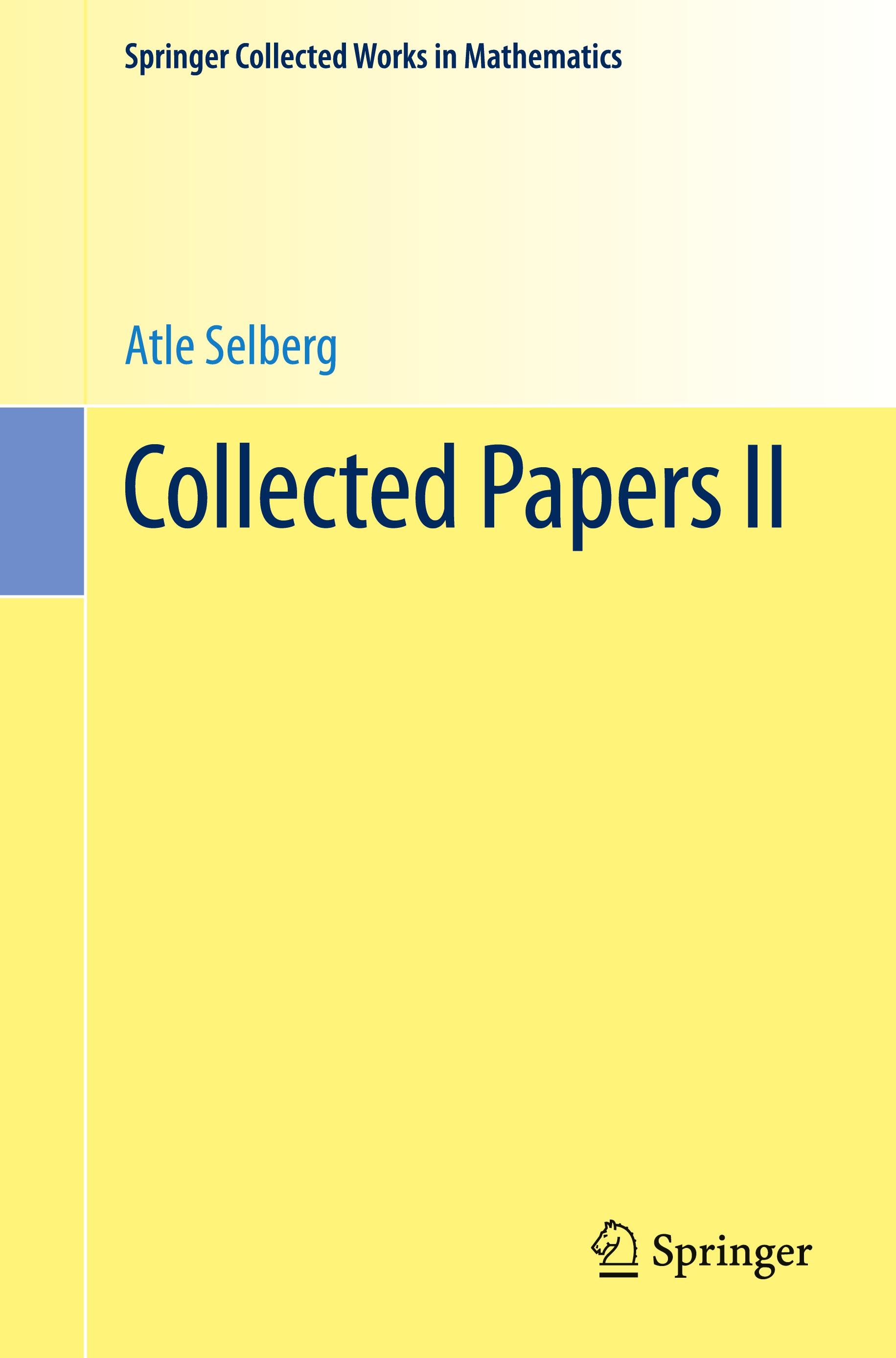 Vorderes Coverbild Collected Papers II