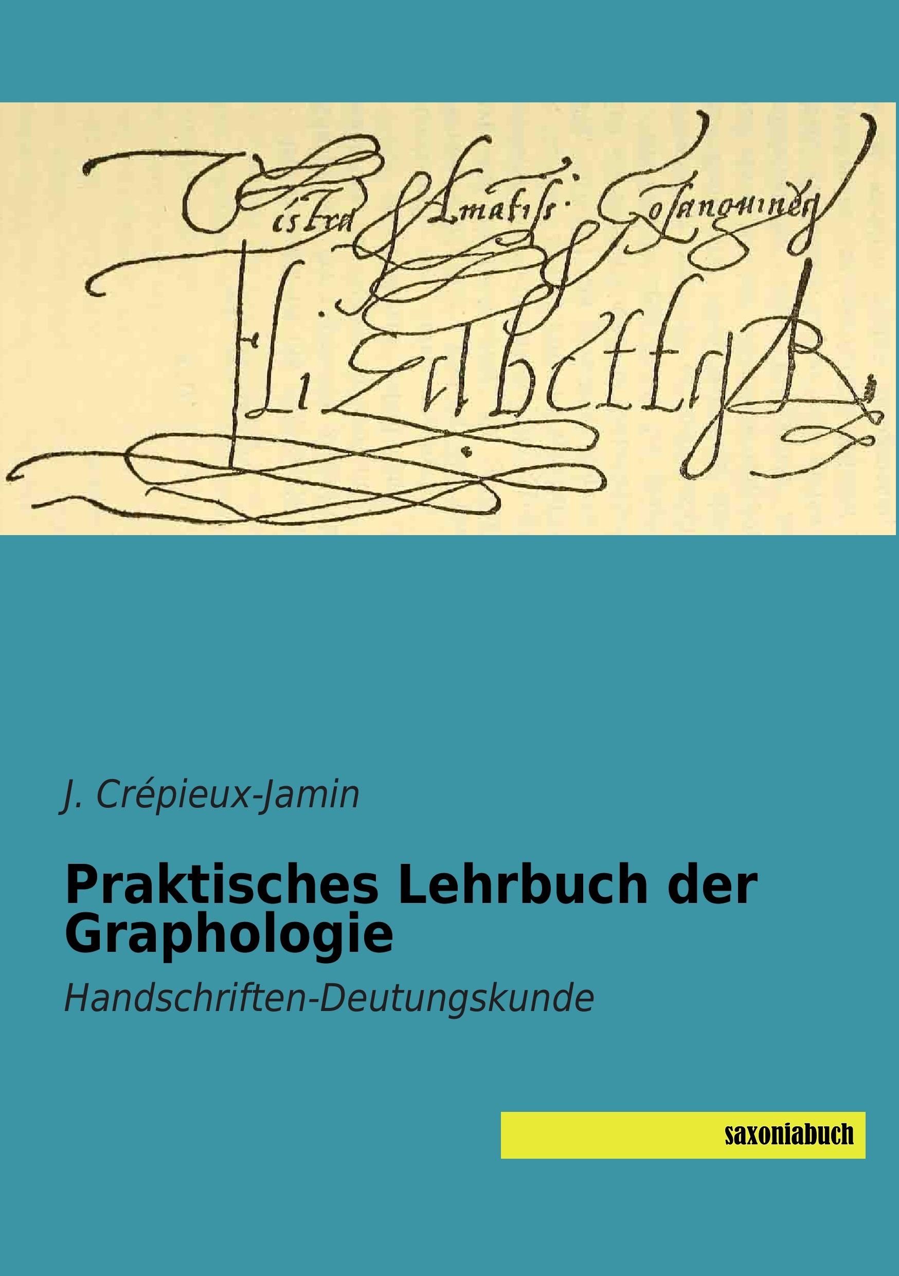 Vorderes Coverbild Praktisches Lehrbuch der Graphologie