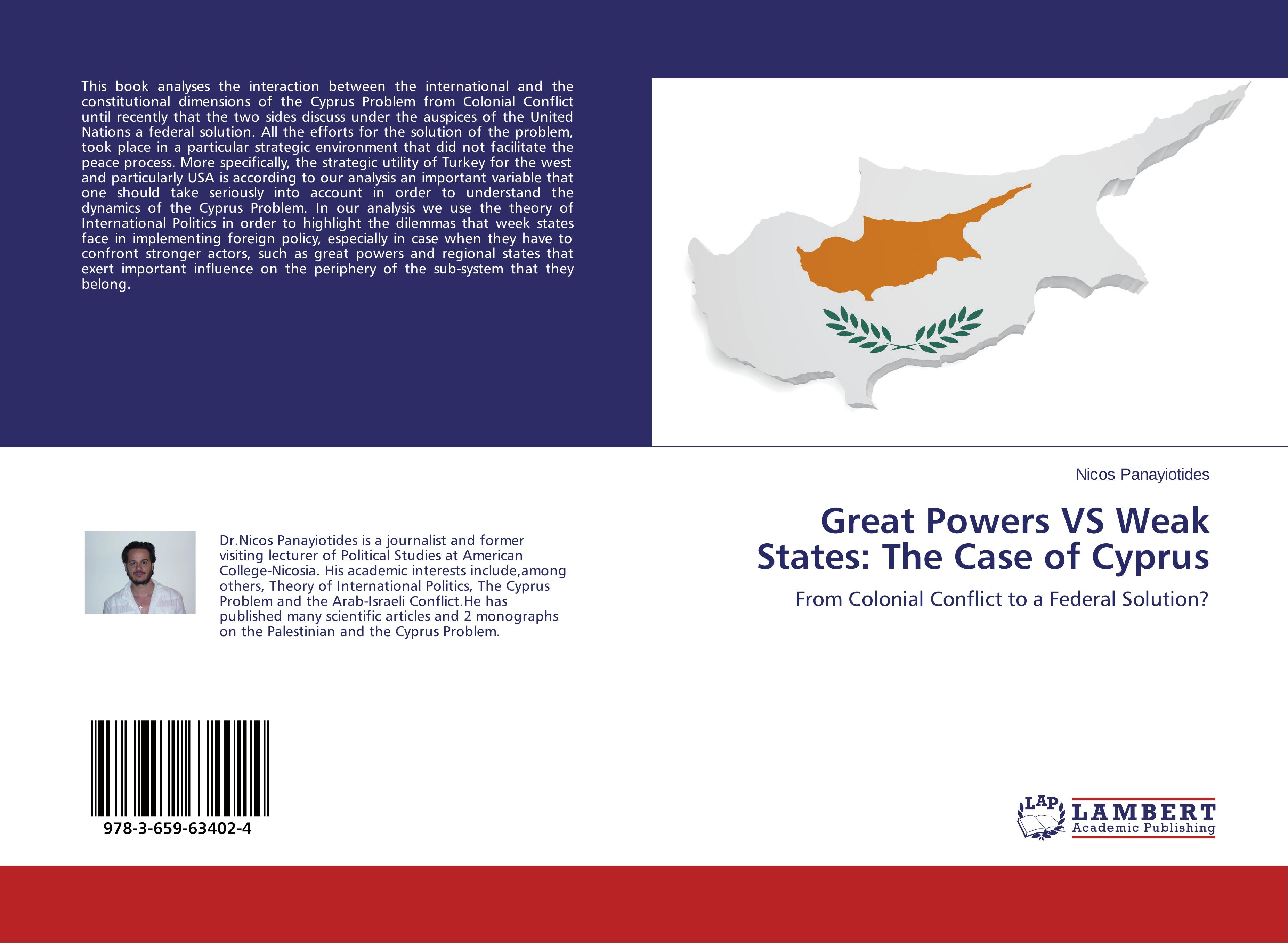 Vorderes Coverbild Great Powers VS Weak States: The Case of Cyprus