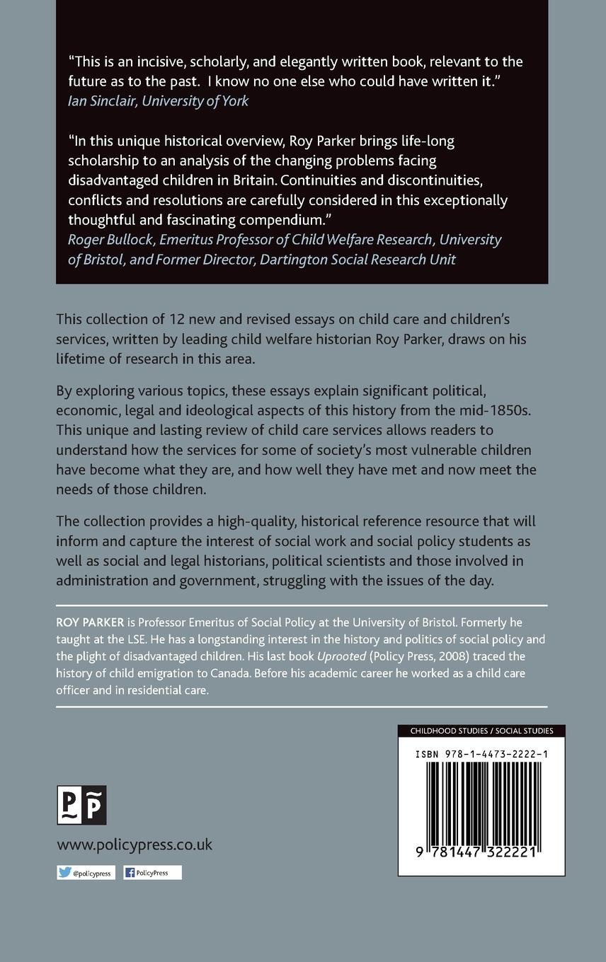 Rückseitencover Change and continuity in children's services