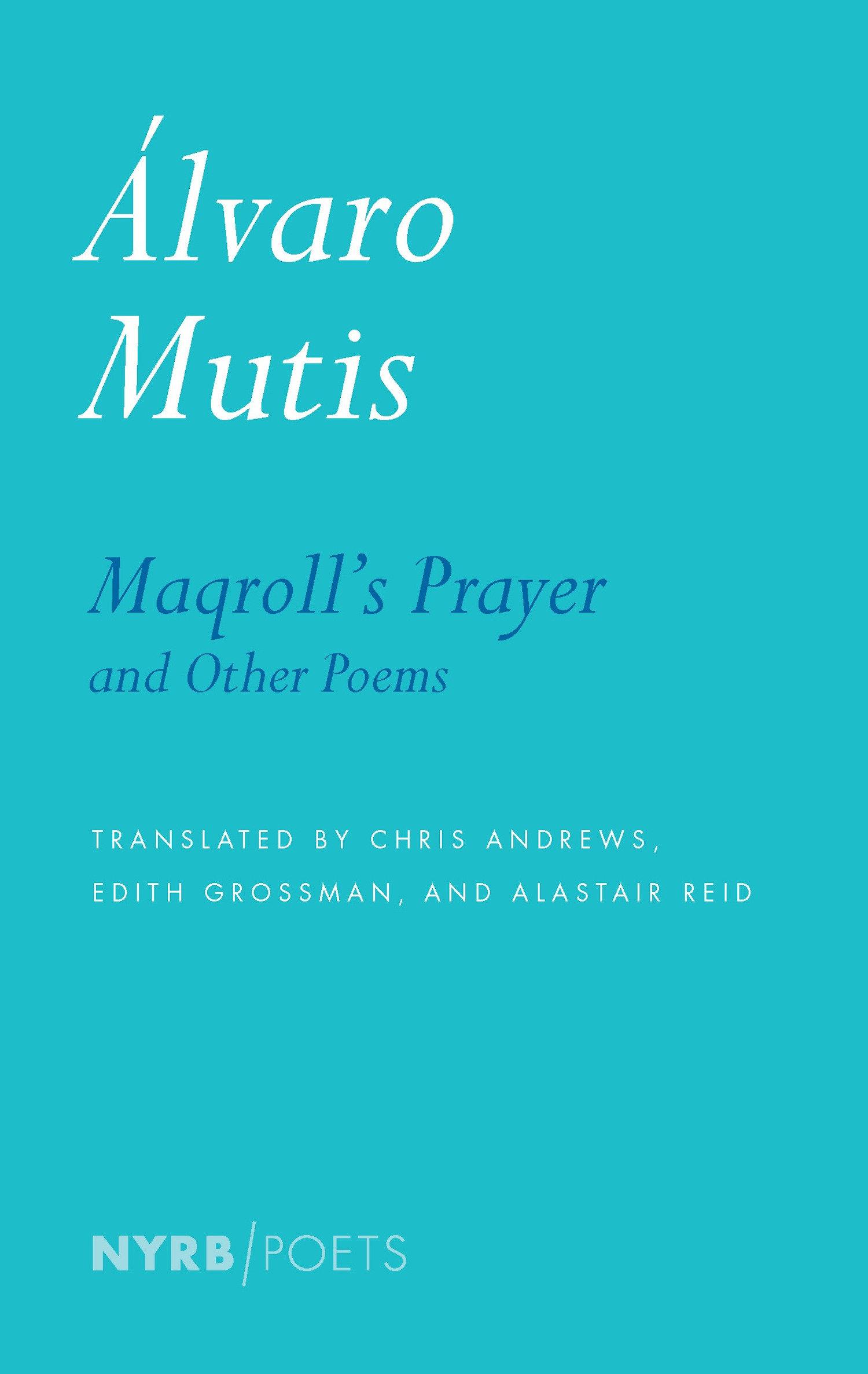 Vorderes Coverbild Maqroll's Prayer and Other Poems