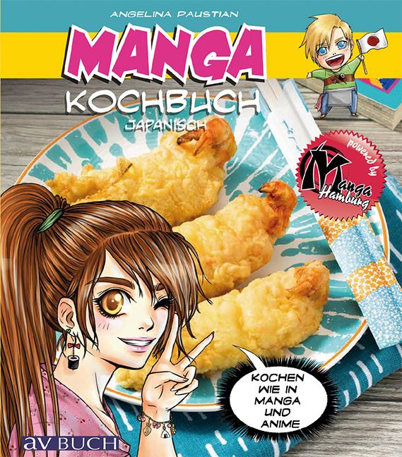 Vorderes Coverbild Manga Kochbuch japanisch