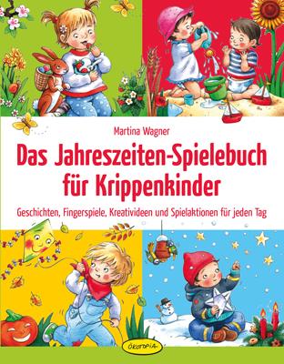 Vorderes Coverbild Das Jahreszeiten-Spielebuch für Krippenkinder