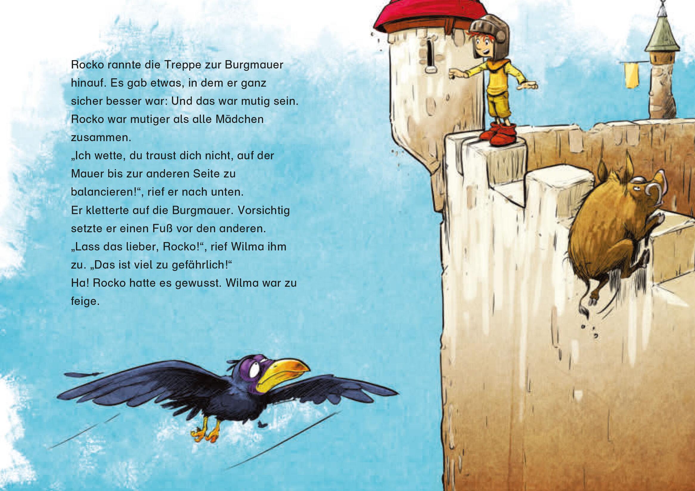 Beispielinhalt (Bild) Raubritter Rocko und die Wilde Wilma