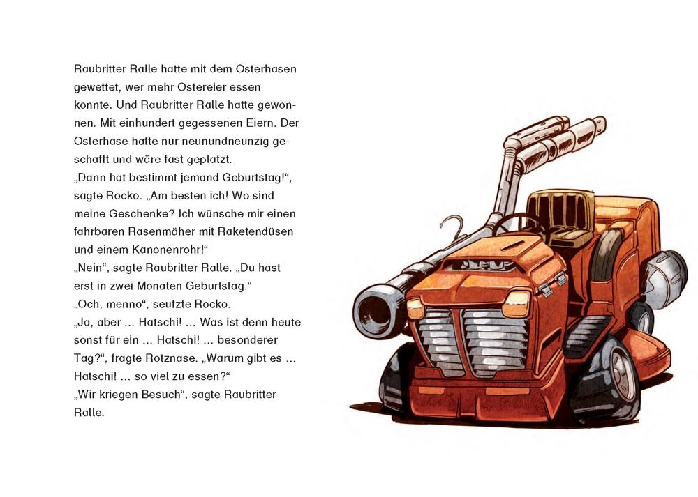 Beispielinhalt (Bild) Raubritter Rocko und die Wilde Wilma