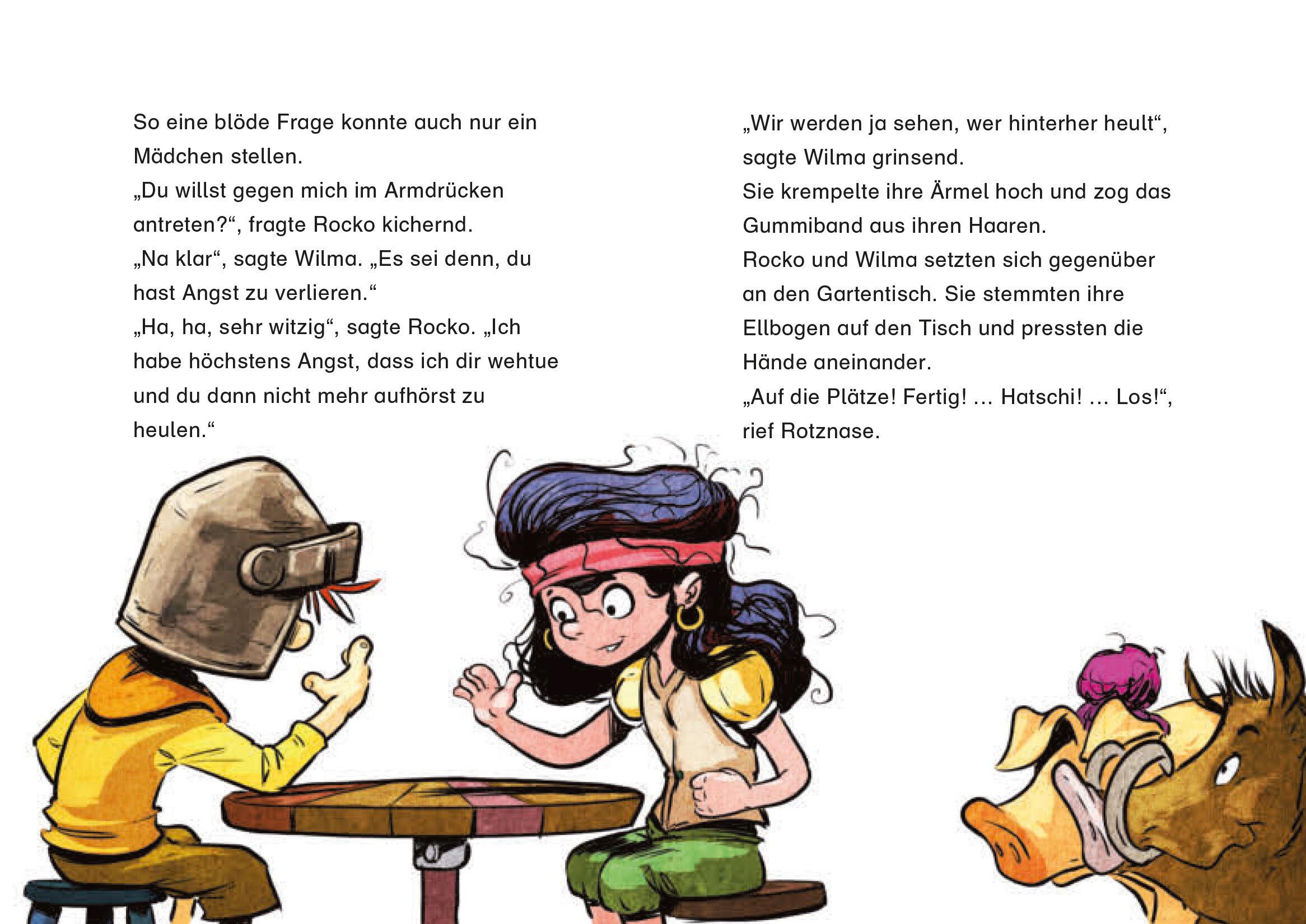 Beispielinhalt (Bild) Raubritter Rocko und die Wilde Wilma