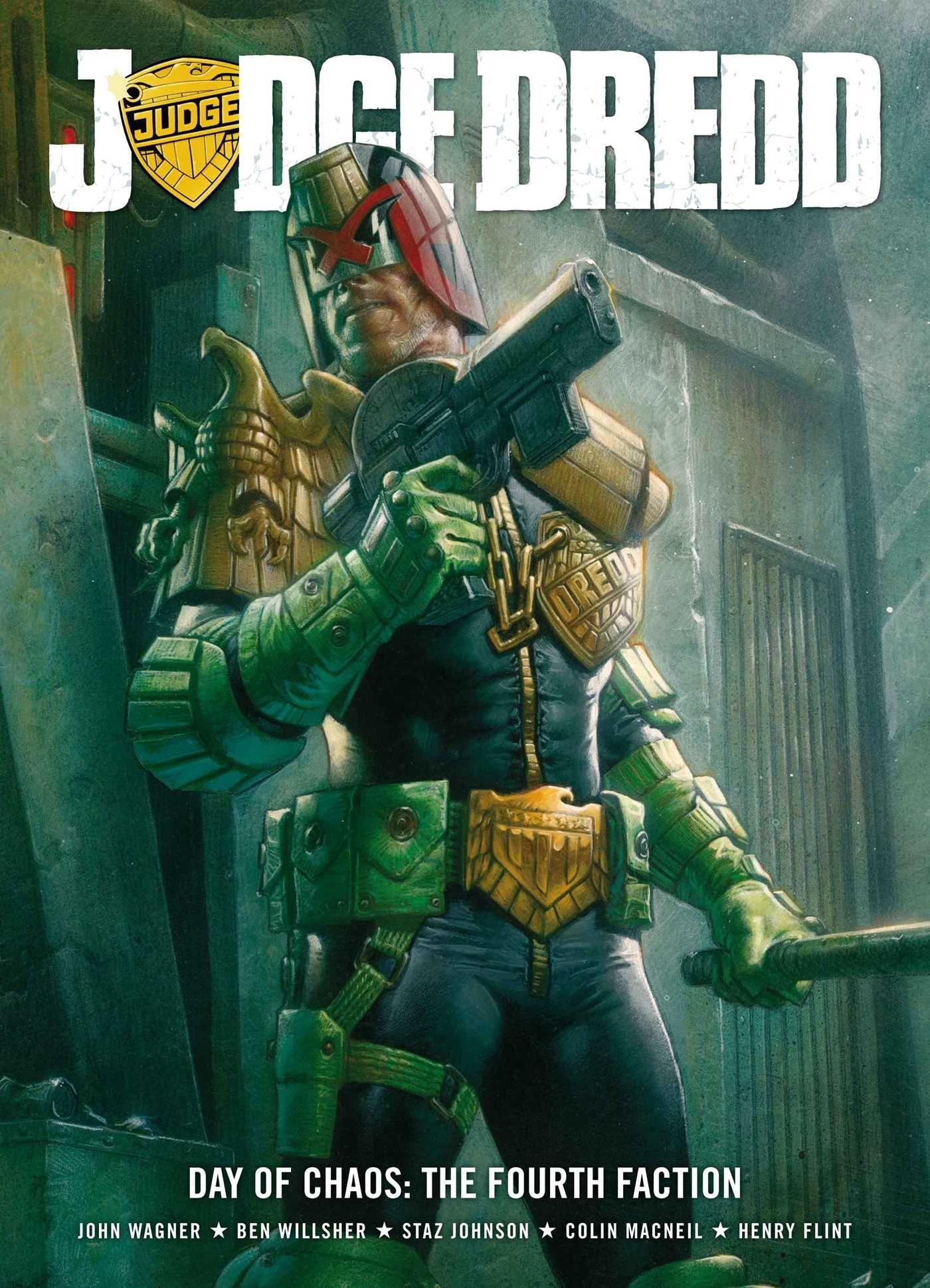 Vorderes Coverbild Judge Dredd Day of Chaos: The Fourth Faction