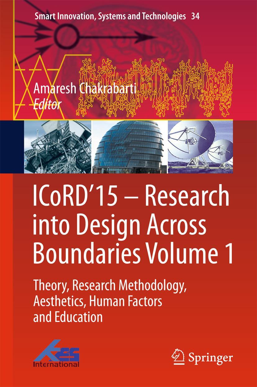 Vorderes Coverbild ICoRD'15 - Research into Design Across Boundaries Volume 1