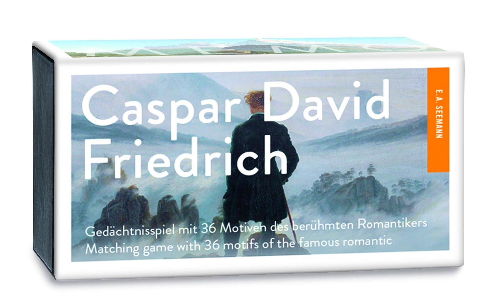 Vorderes Coverbild Caspar David Friedrich. Memo