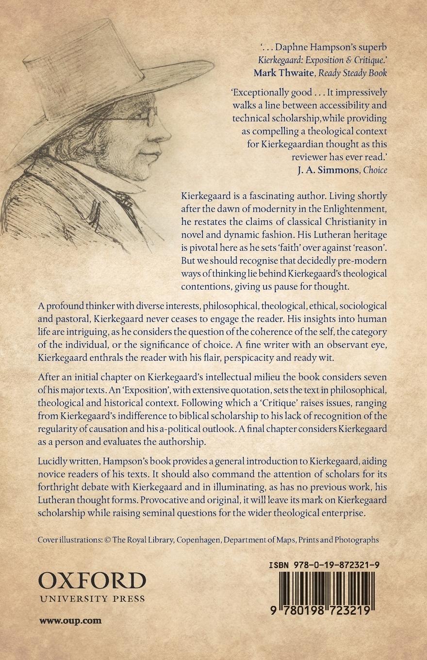 Rückseitencover Kierkegaard