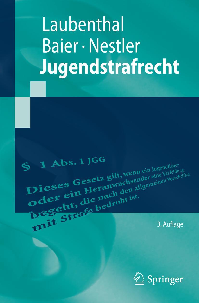 Vorderes Coverbild Jugendstrafrecht