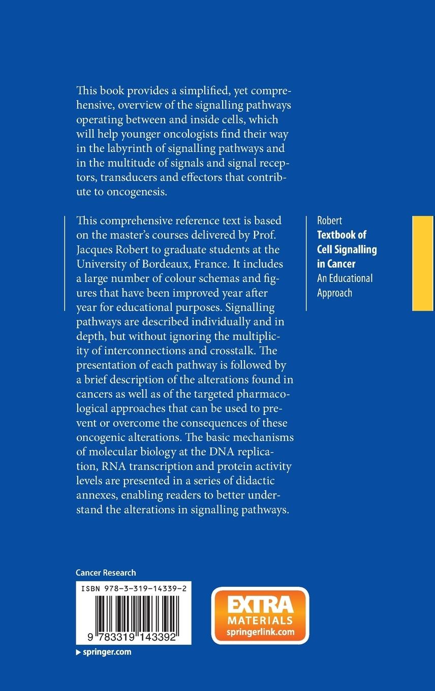 Rückseitencover Textbook of Cell Signalling in Cancer