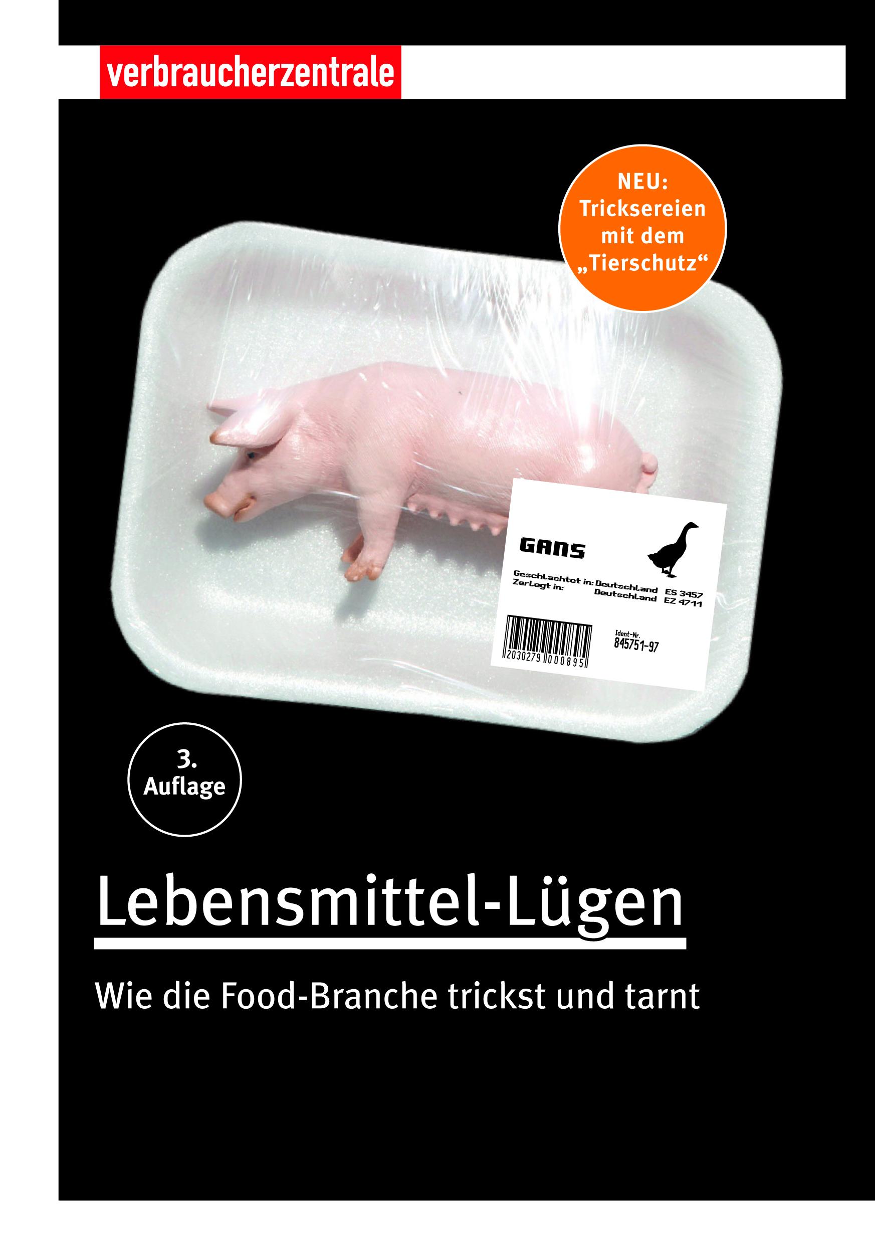 Vorderes Coverbild Lebensmittel-Lügen