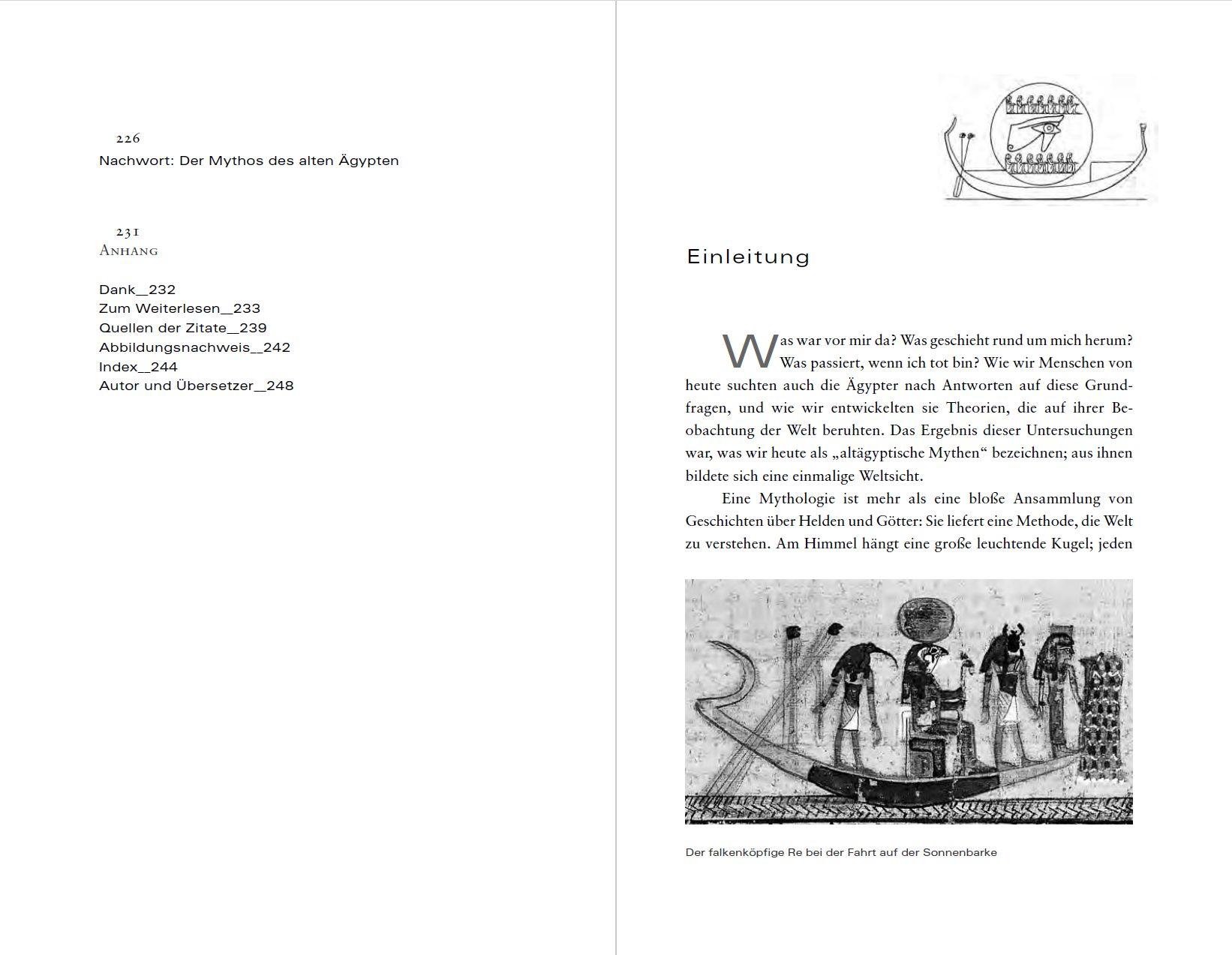 Beispielinhalt (Bild) Götter am Nil