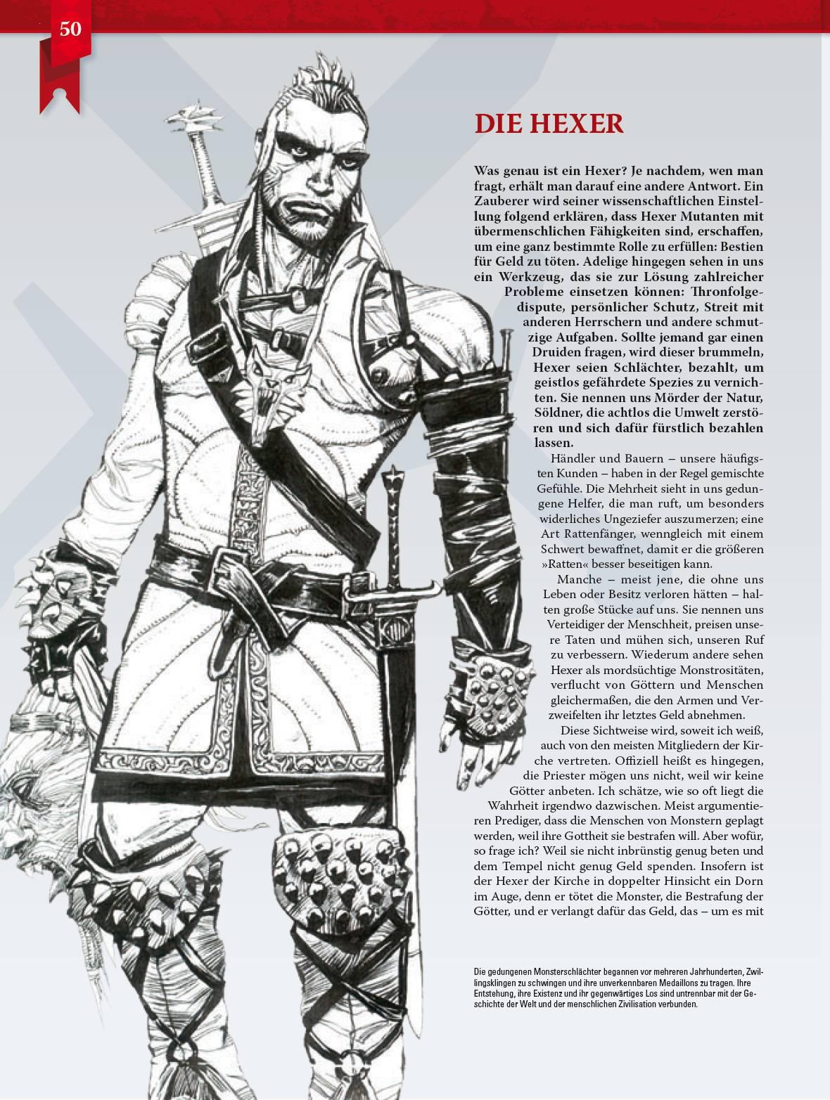 Beispielinhalt (Bild) Die Welt von The Witcher