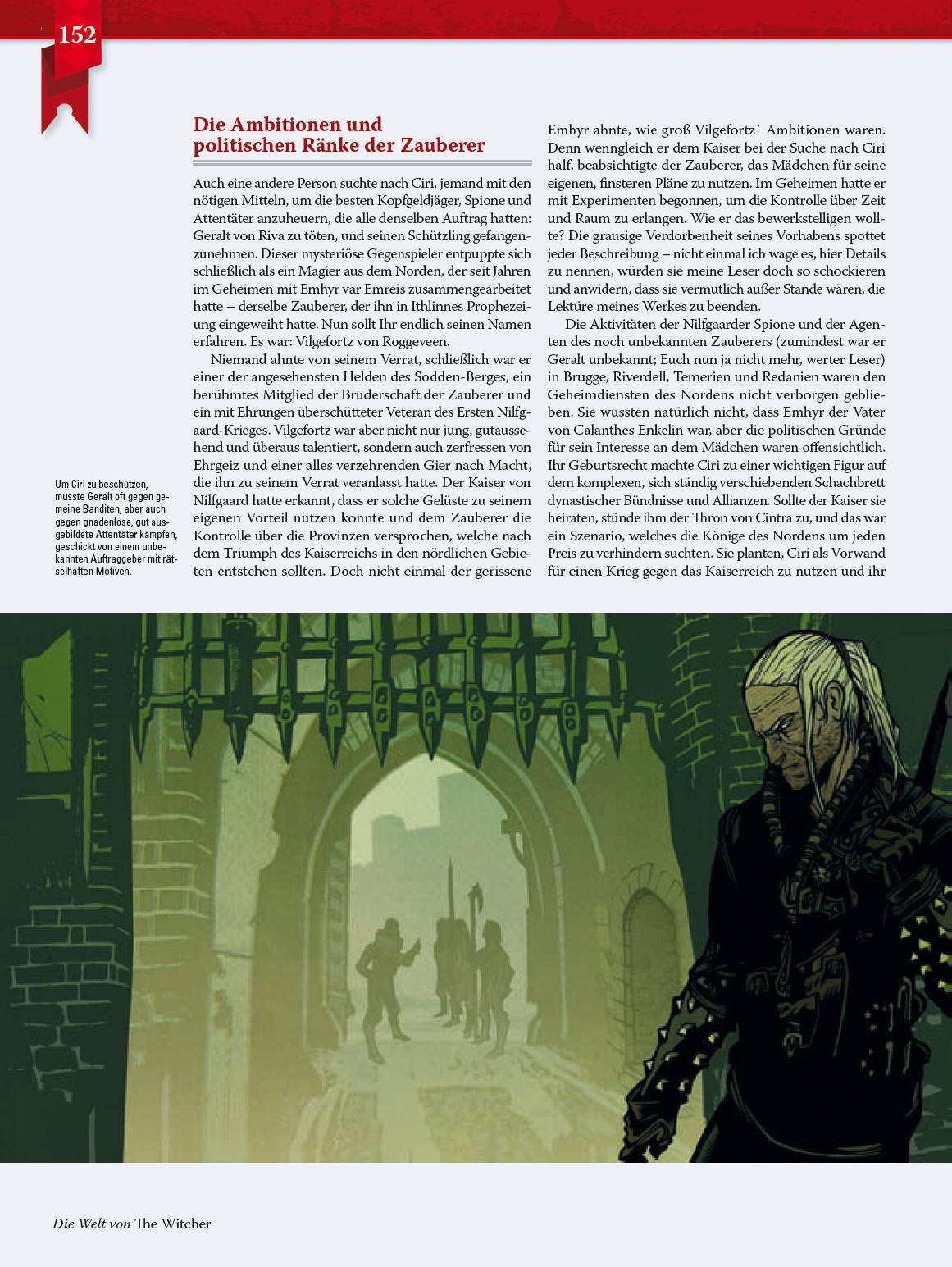 Beispielinhalt (Bild) Die Welt von The Witcher
