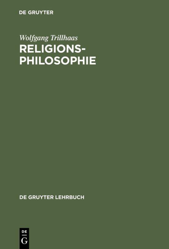 Vorderes Coverbild Religionsphilosophie