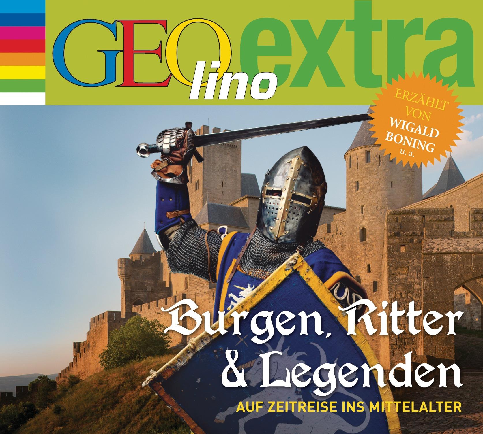 Vorderes Coverbild Burgen, Ritter und Legenden - Auf Zeitreise ins Mittelalter