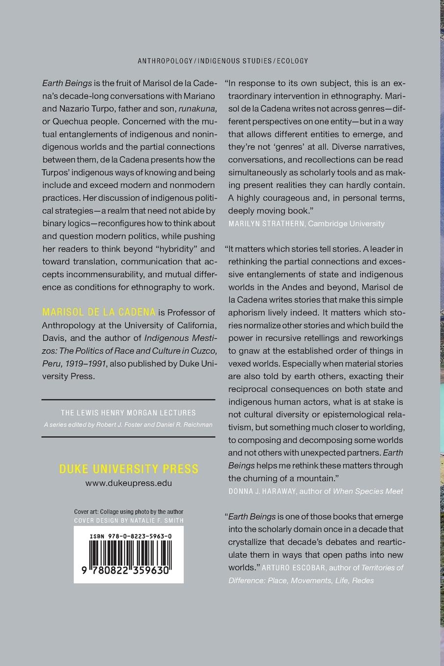 Rückseitencover Earth Beings