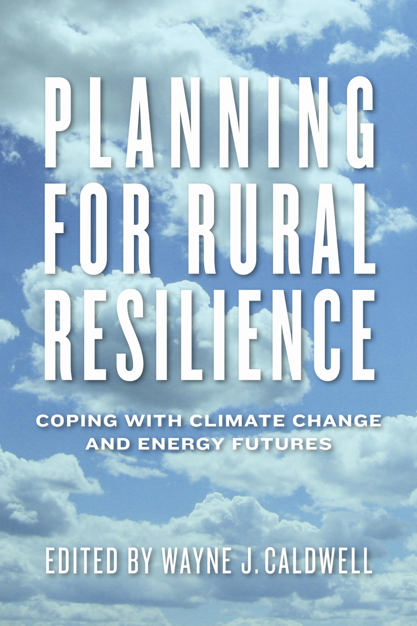 Vorderes Coverbild Planning for Rural Resilience