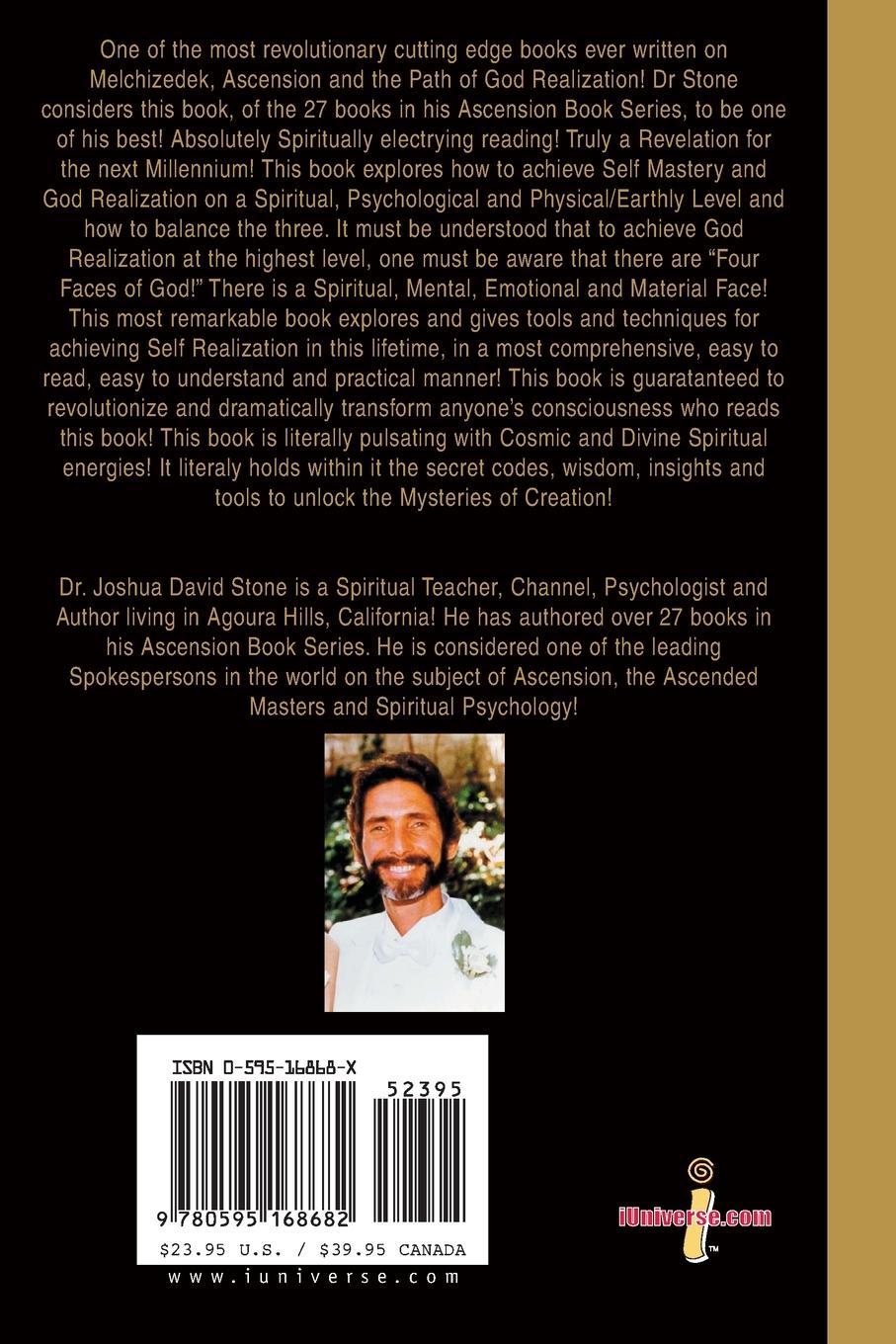 Rückseitencover The Golden Book of Melchizedek