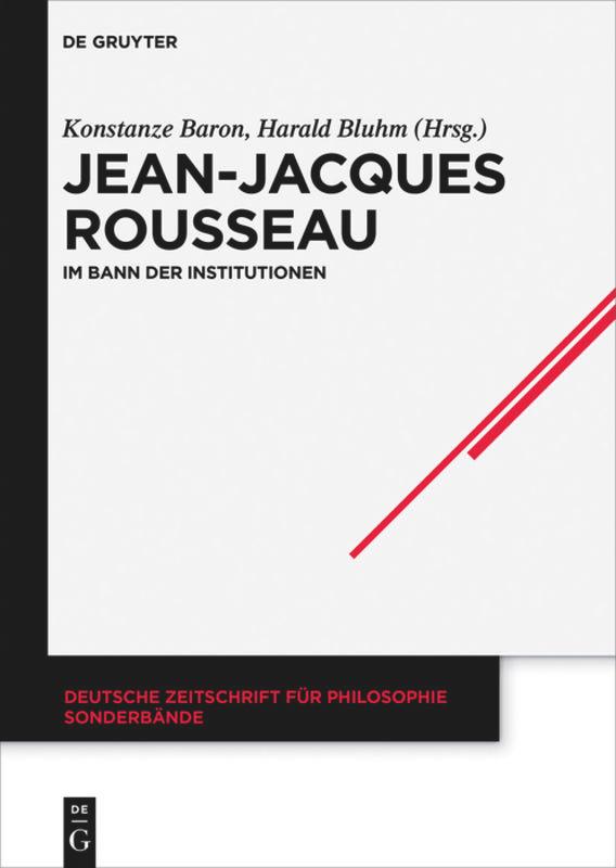 Vorderes Coverbild Jean-Jacques Rousseau