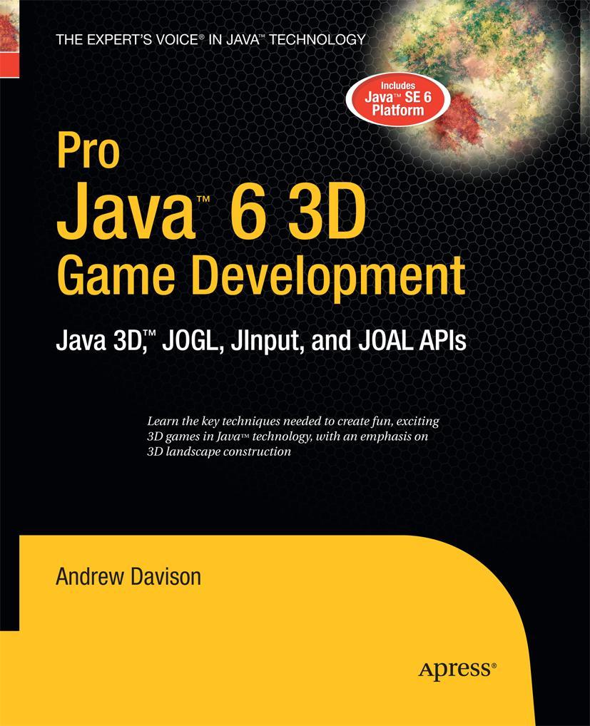 Vorderes Coverbild Pro Java 6 3D Game Development