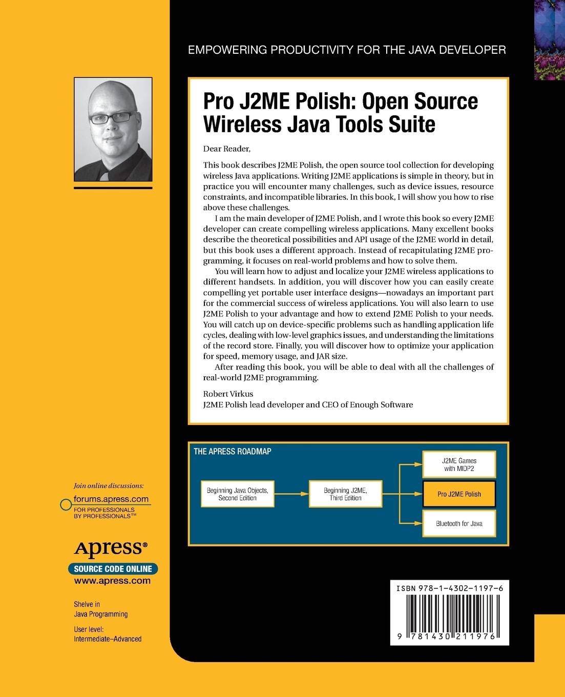 Rückseitencover Pro J2ME Polish