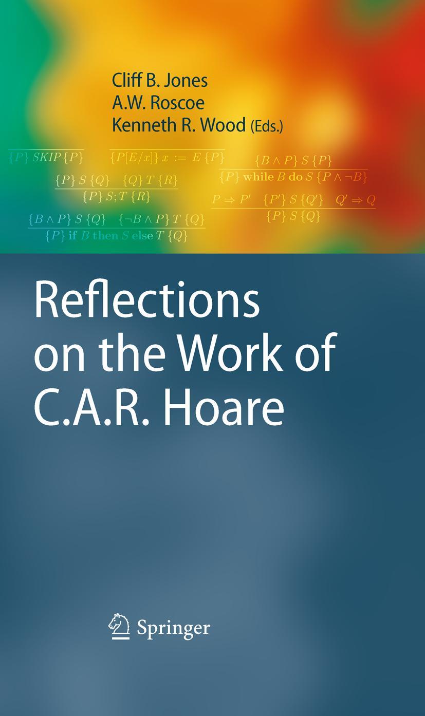 Vorderes Coverbild Reflections on the Work of C.A.R. Hoare