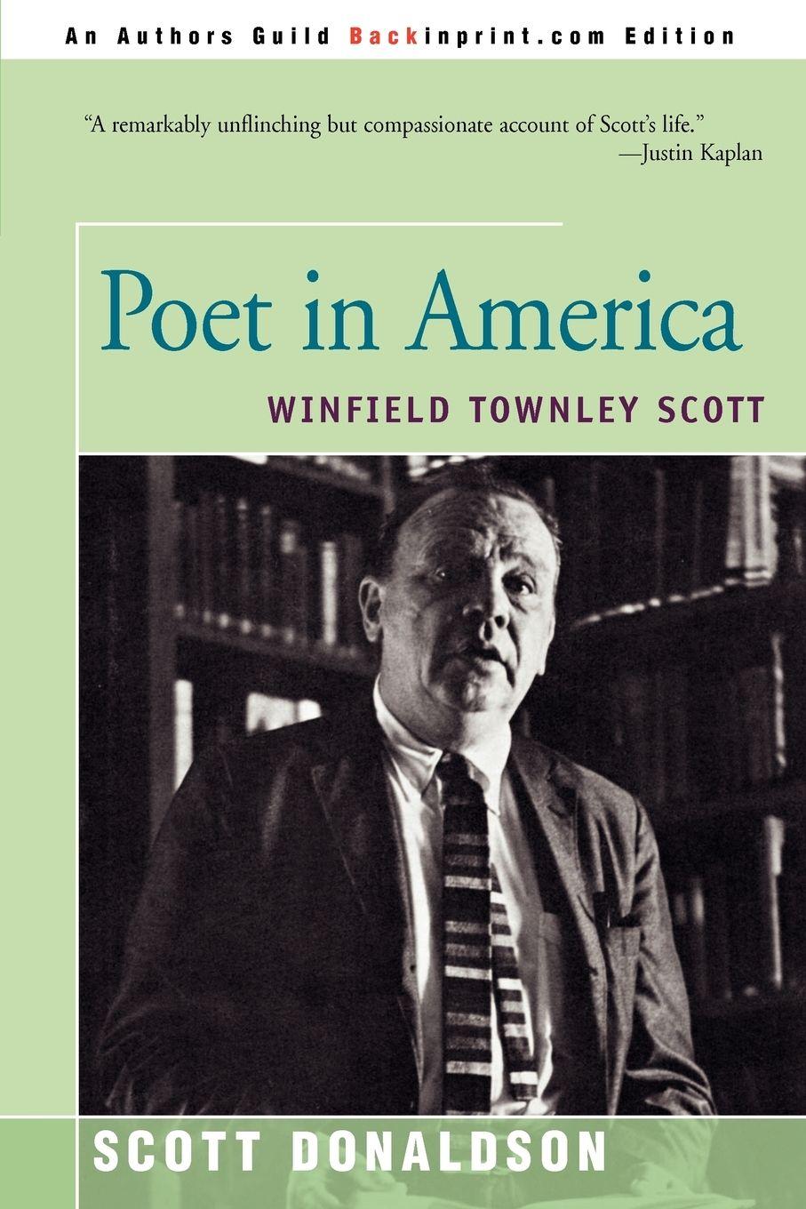 Vorderes Coverbild Poet in America