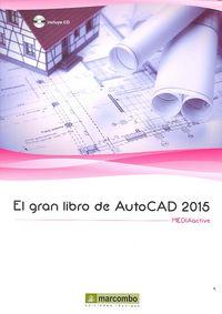 Vorderes Coverbild El gran libro de AutoCAD 2015