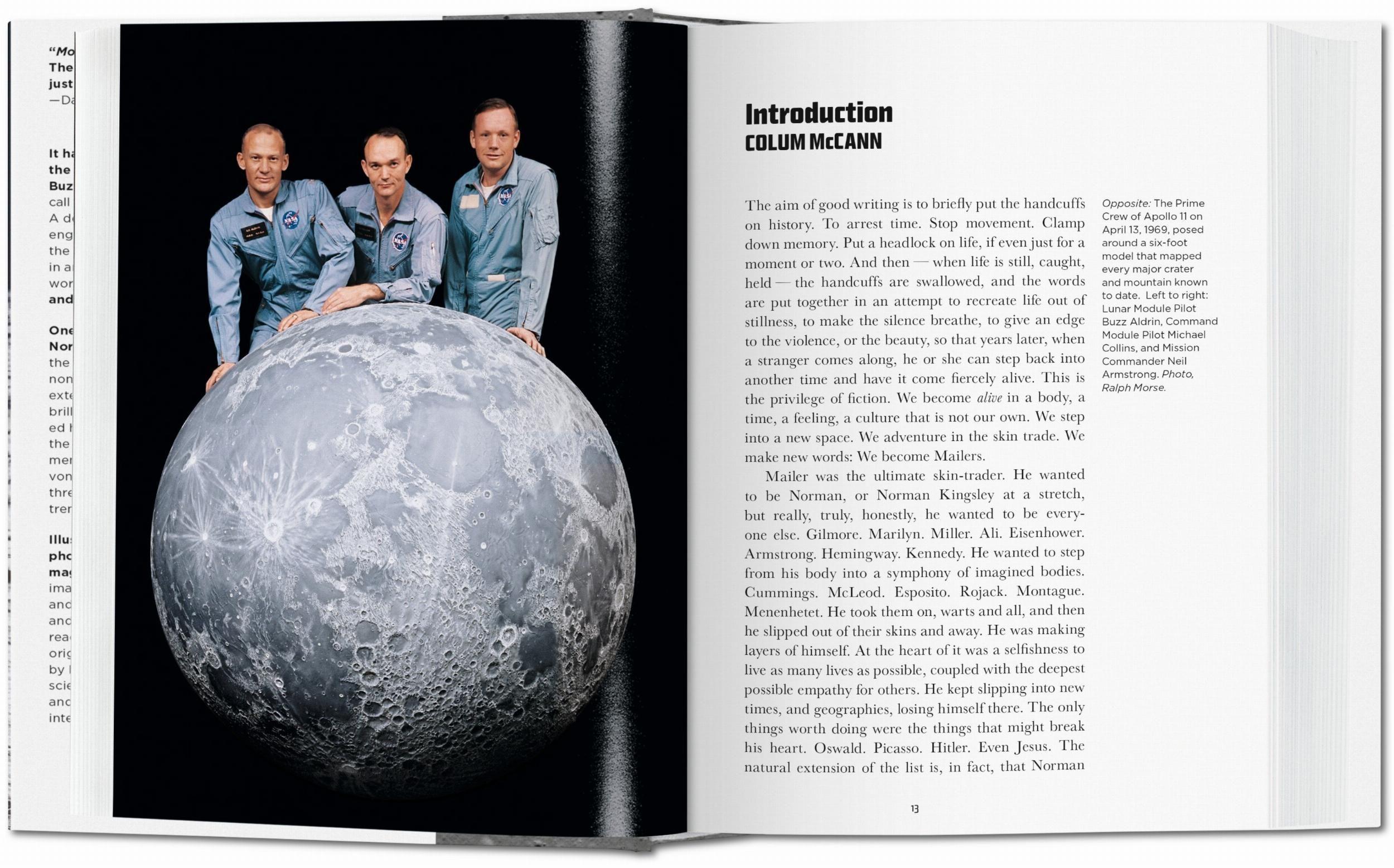 Beispielinhalt (Bild) Mailer. MoonFire. Die legendäre Reise der Apollo 11