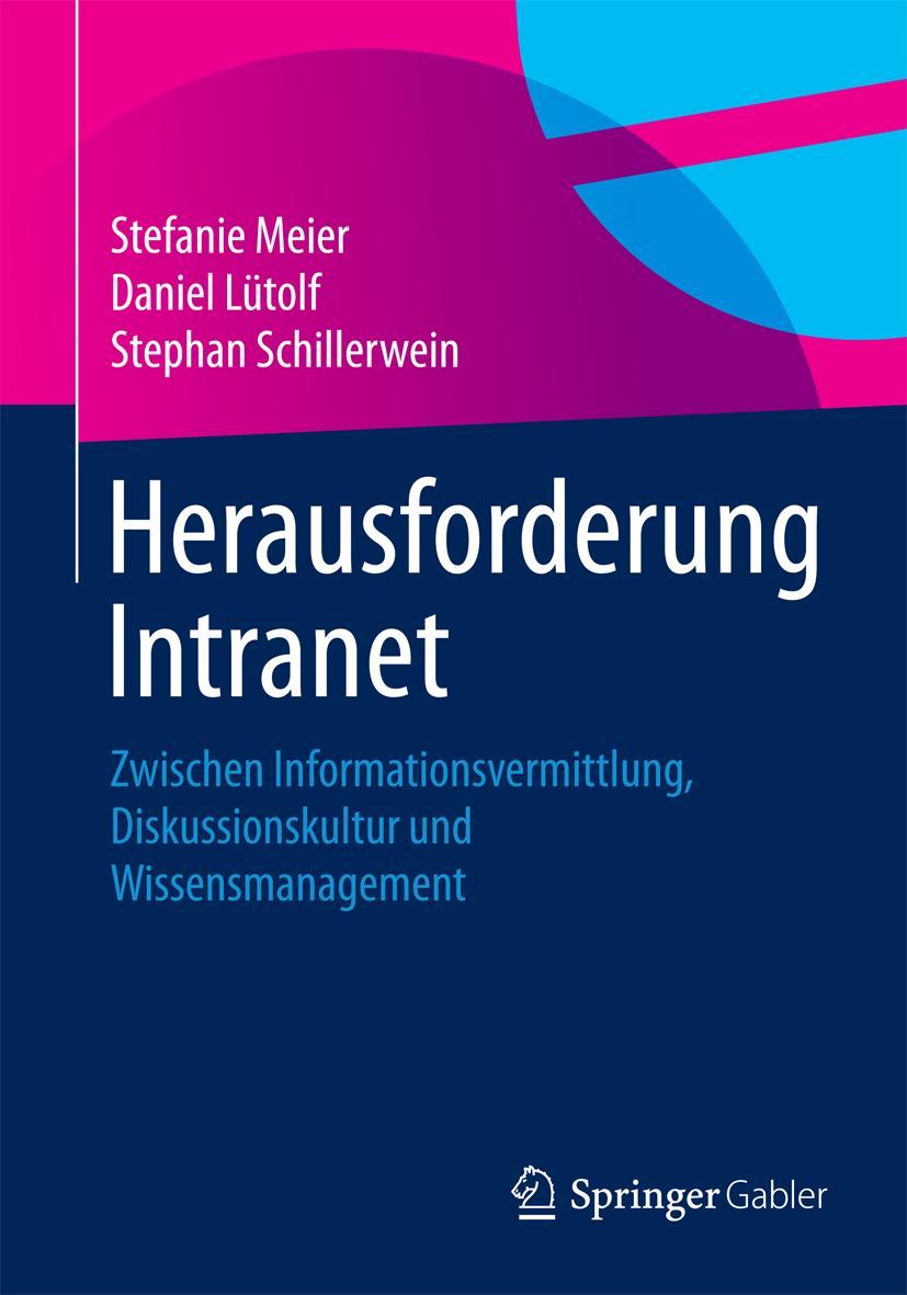Vorderes Coverbild Herausforderung Intranet