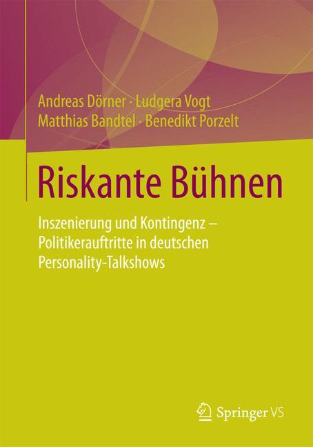 Vorderes Coverbild Riskante Bühnen
