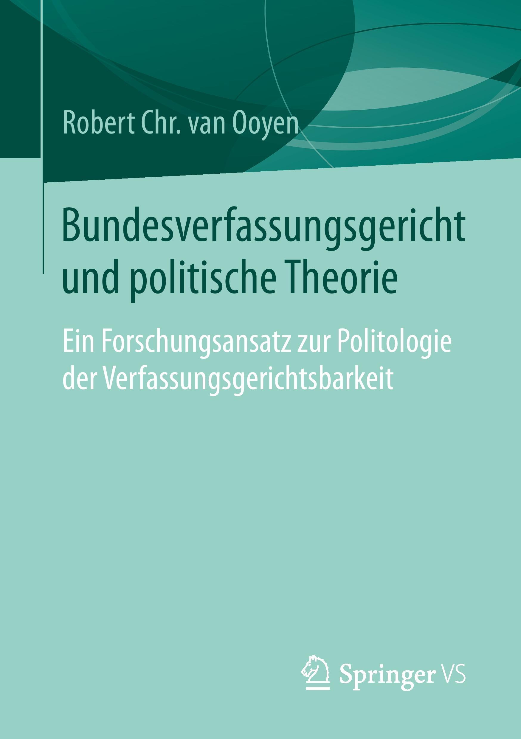 Vorderes Coverbild Bundesverfassungsgericht und politische Theorie