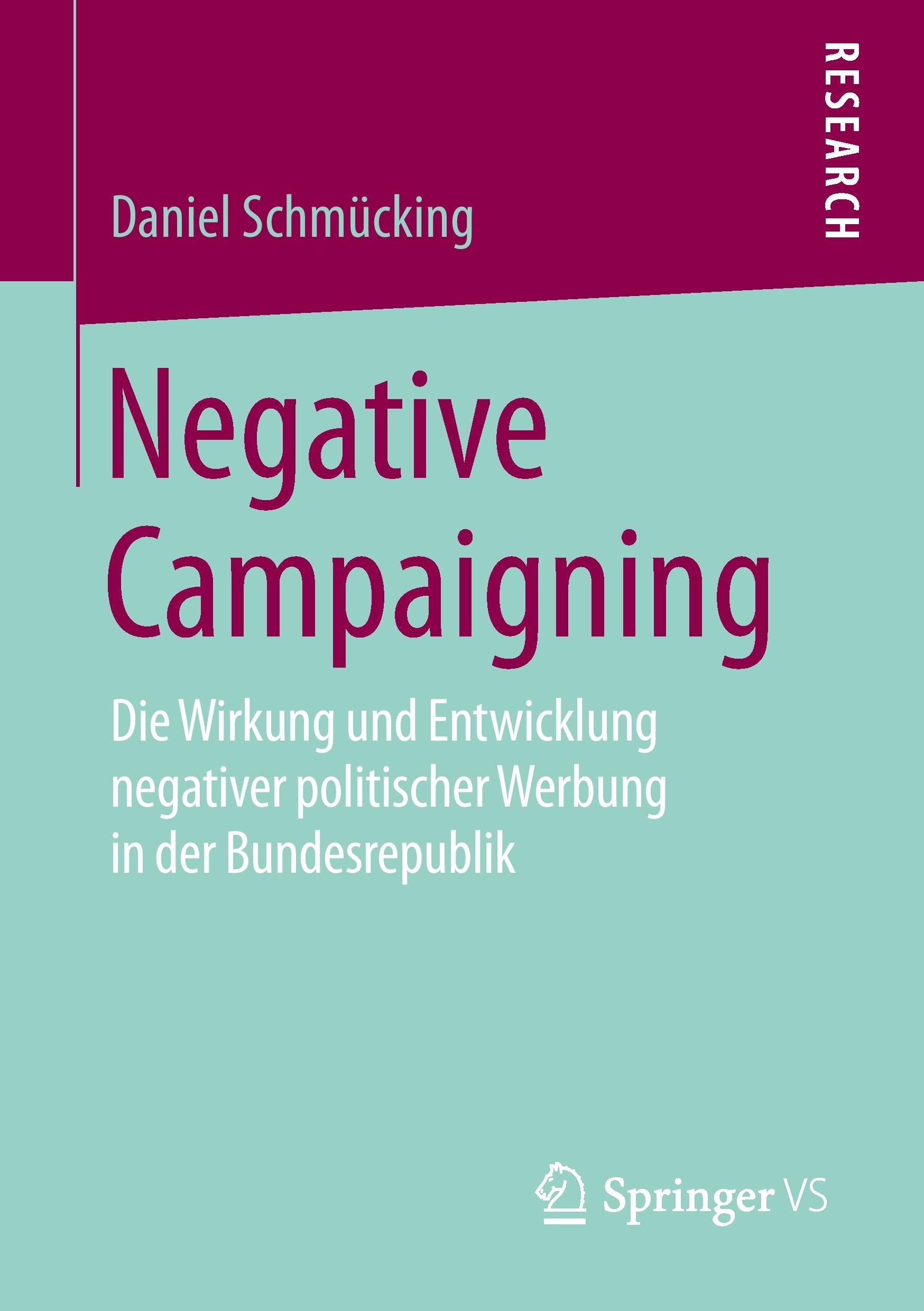 Vorderes Coverbild Negative Campaigning