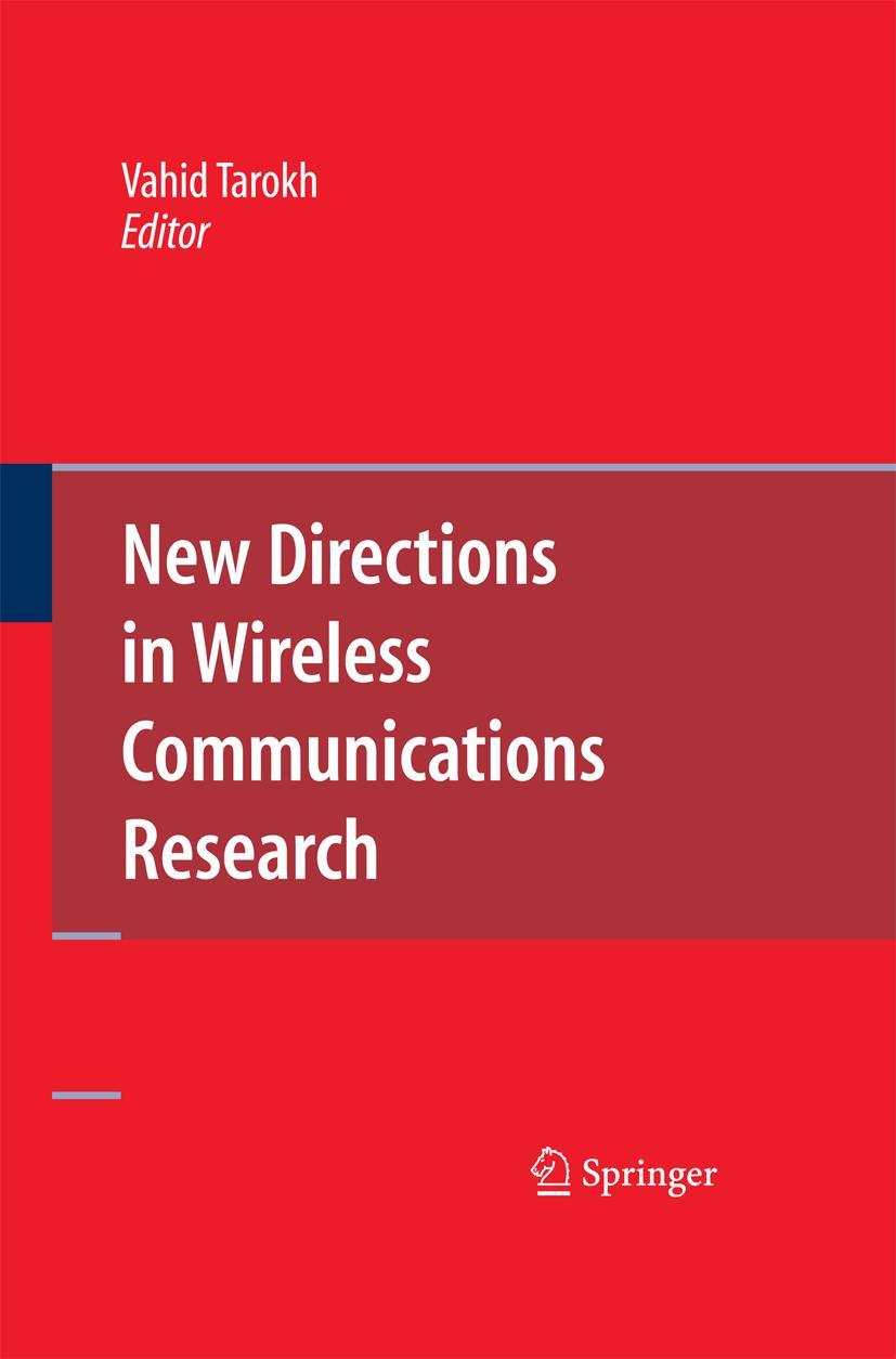 Vorderes Coverbild New Directions in Wireless Communications Research