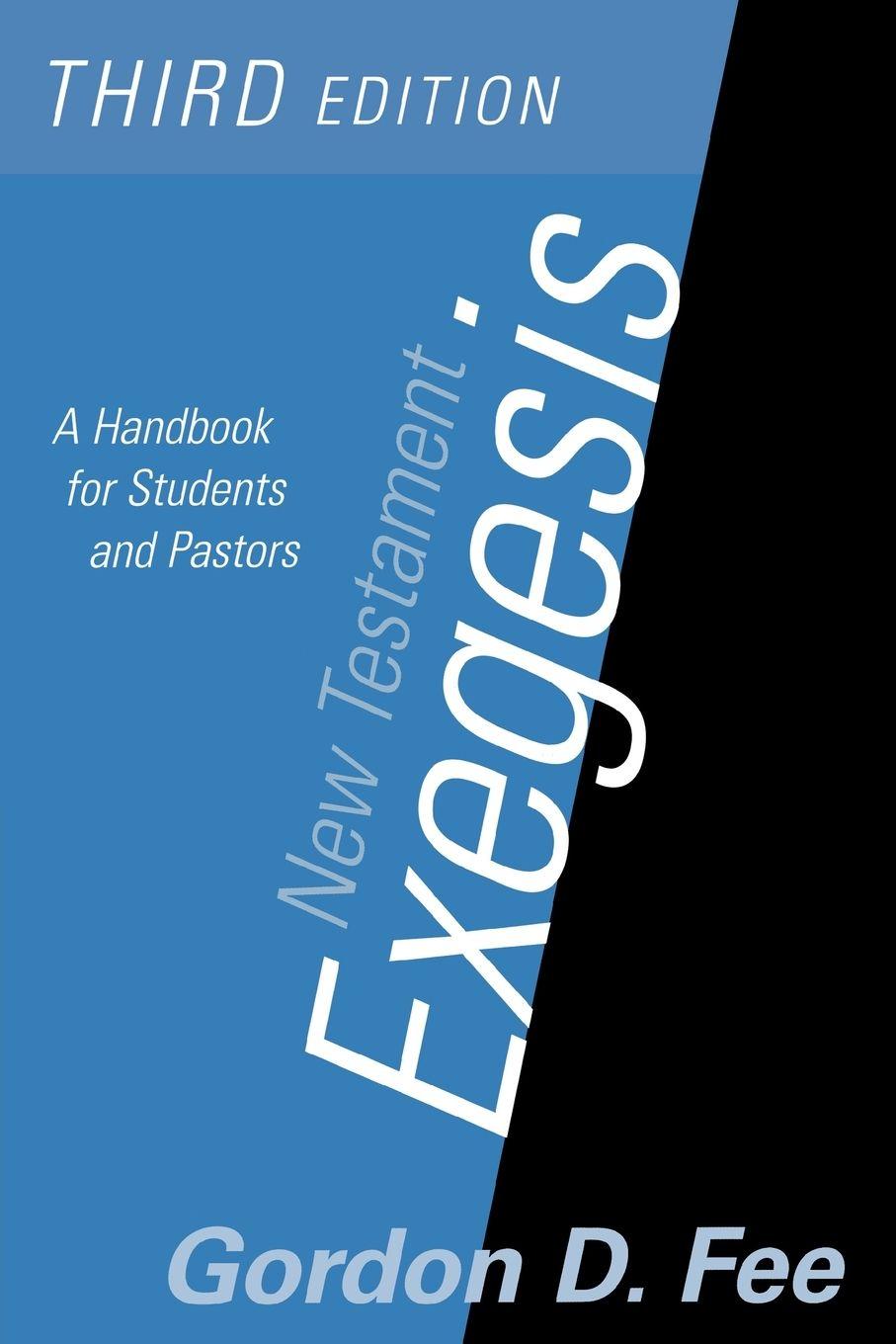 Vorderes Coverbild New Testament Exegesis, Third Edition