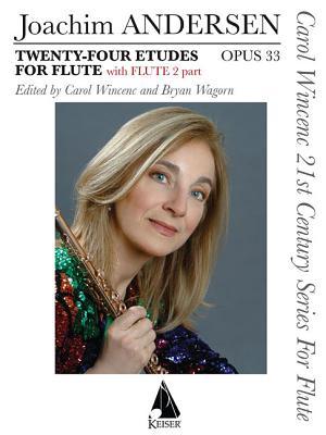 Vorderes Coverbild Twenty-Four Etudes for Flute, Op. 33: With Flute 2 Part Carol Wincenc 21st Century Series for Flute