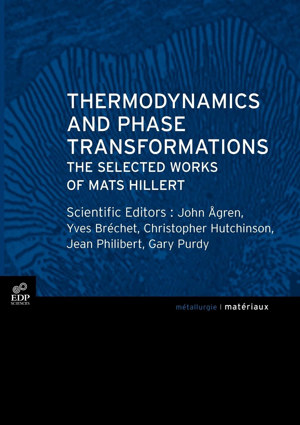 Vorderes Coverbild Thermodynamics and Phase Transformations