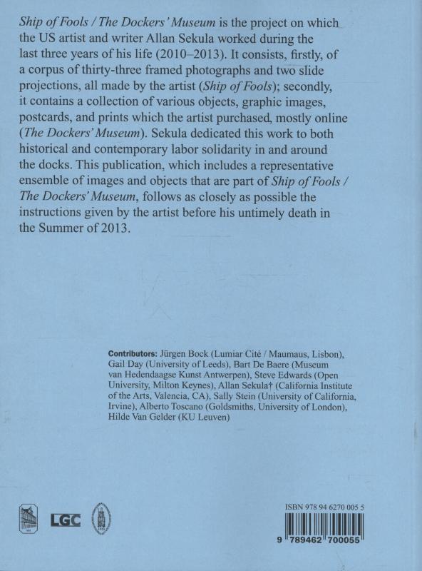 Rückseitencover Allan Sekula