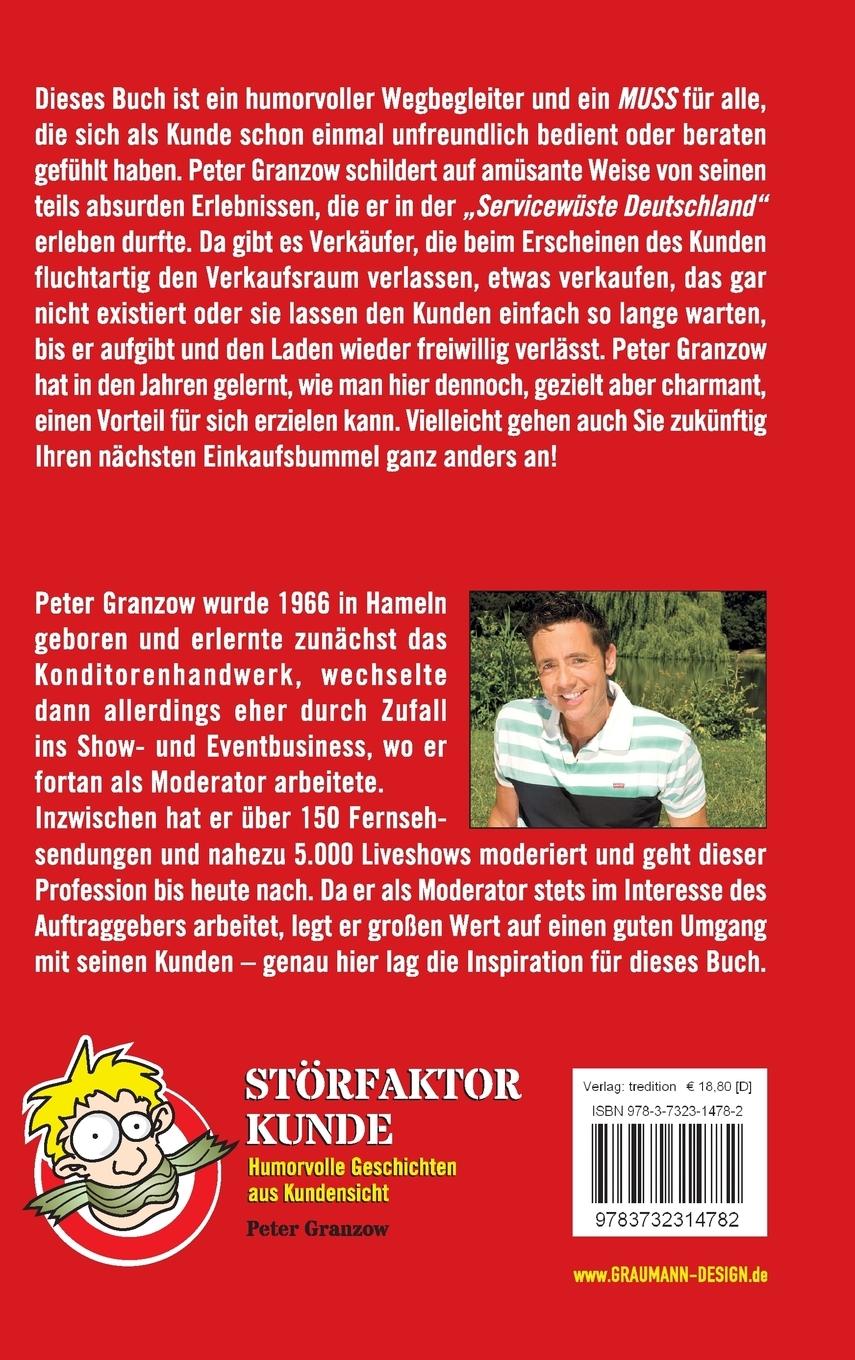 Rückseitencover Störfaktor Kunde