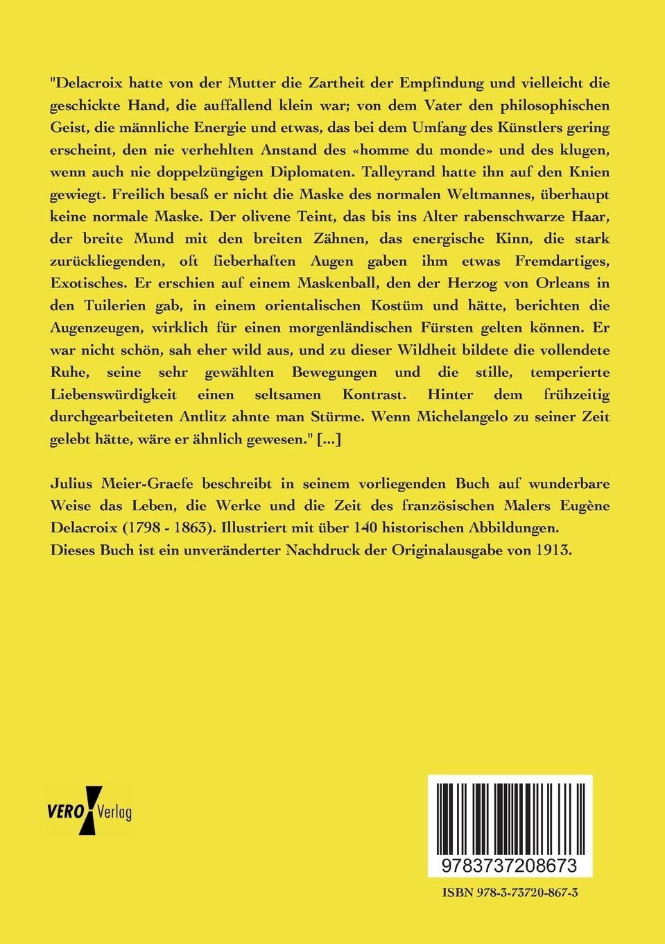 Rückseitencover Eugène Delacroix