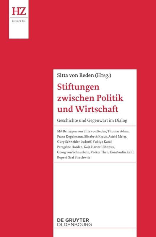 Vorderes Coverbild Stiftungen zwischen Politik und Wirtschaft