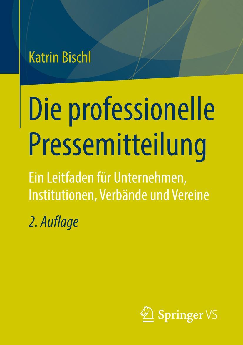 Vorderes Coverbild Die professionelle Pressemitteilung